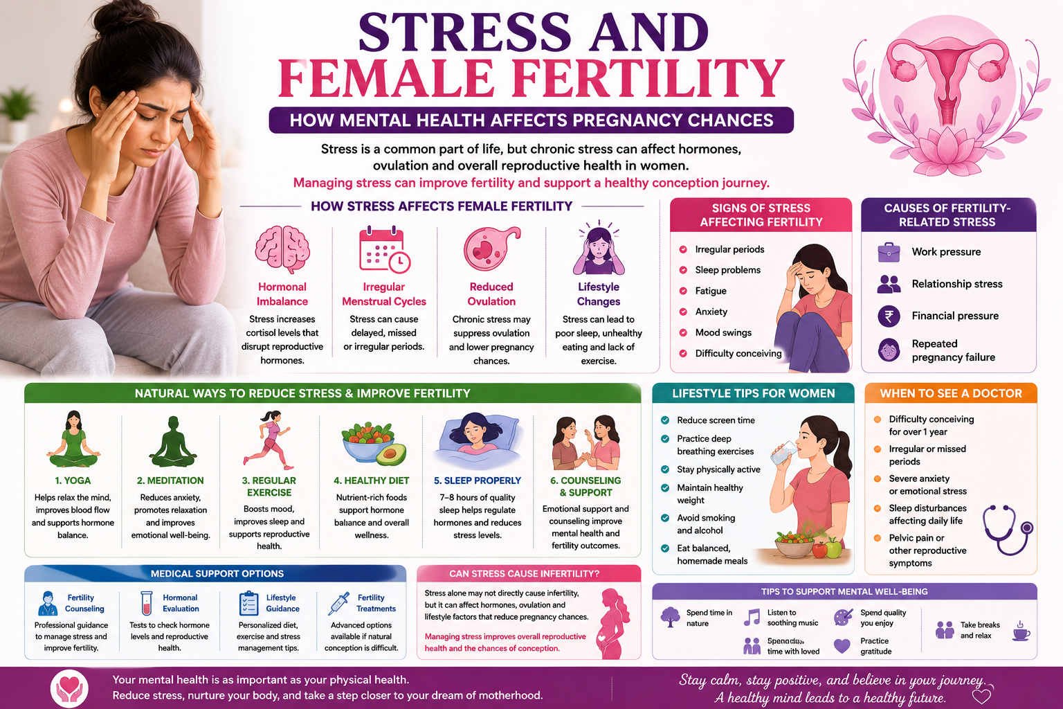 Stress and Female Fertility