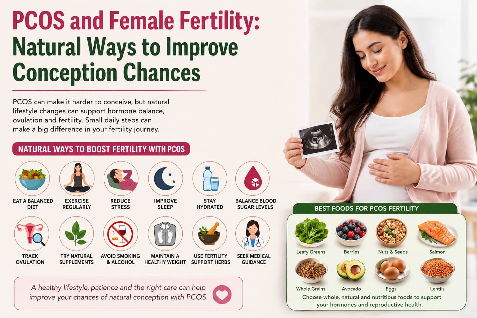 PCOS and Female Fertility: Natural Ways to Improve Conception Chances